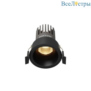 Встраиваемый светильник Maytoni Technical Dip Hight DL123-10W-2.7K-B