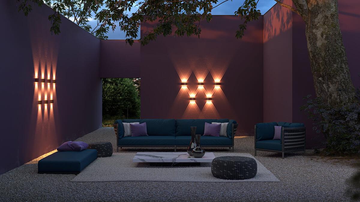 настенный светильник maytoni outdoor o417wl-l4w3k