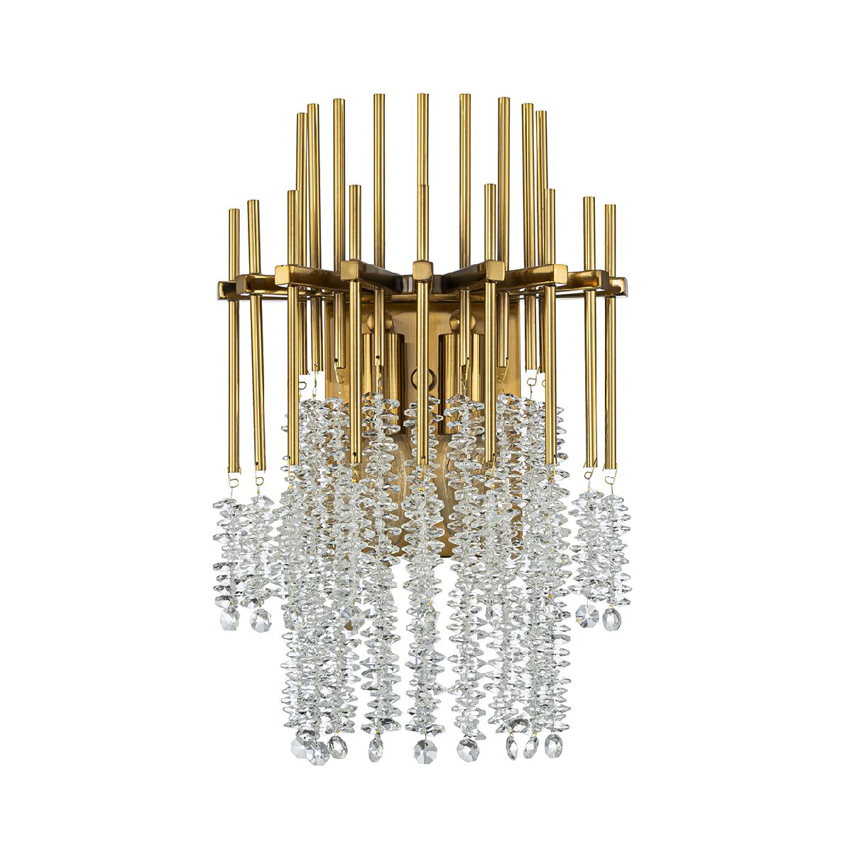 настенный светильник indigo cappella 12052/2w gold v000601