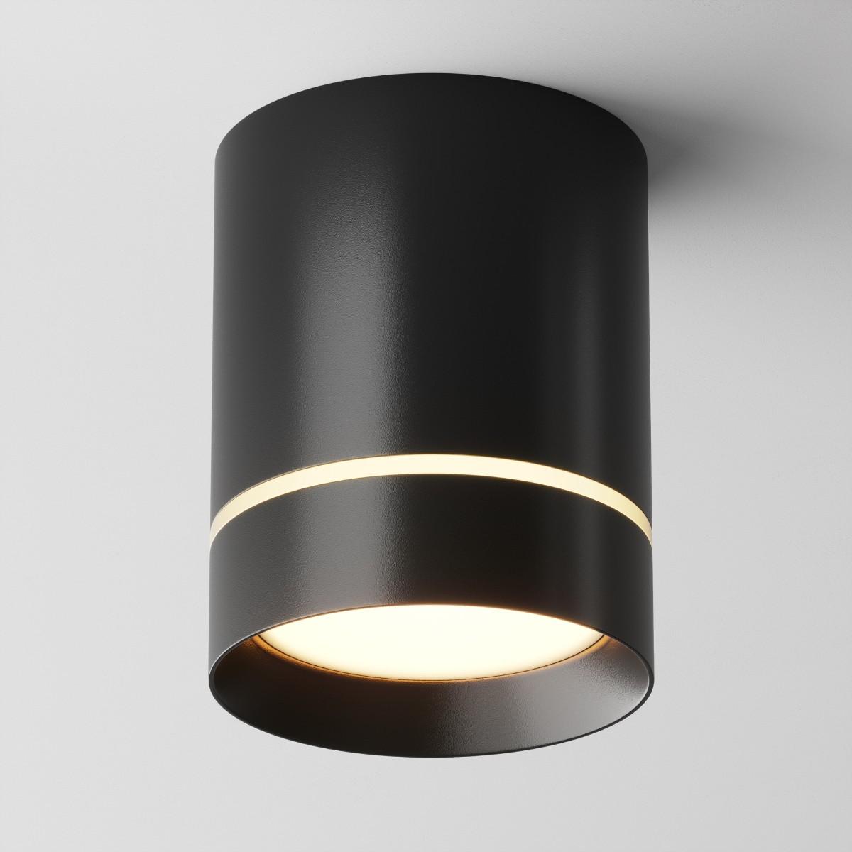 потолочный светодиодный светильник maytoni technical orlo c085cl-9w3k-b