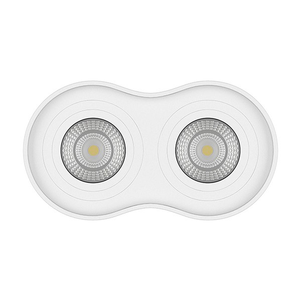 накладной светильник lightstar binoco duo 052026