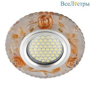 Встраиваемый светильник Fametto Luciole DLS-L150 Gu5.3 Glassy/Gold