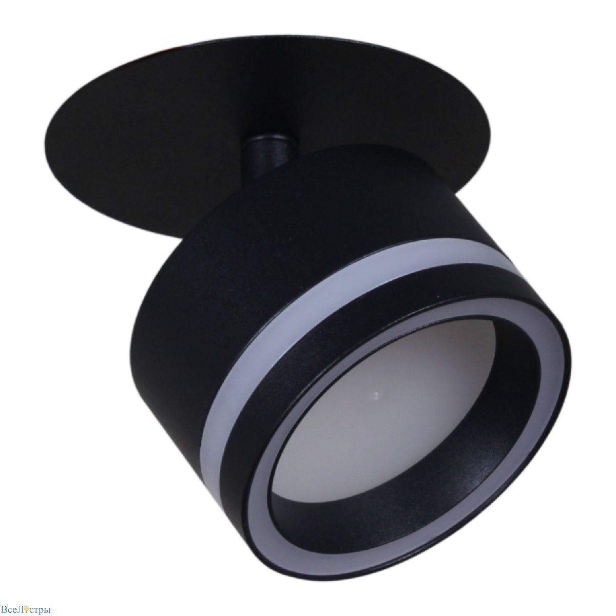 встраиваемый спот reluce 53024-9.0-001ct gx53 bk