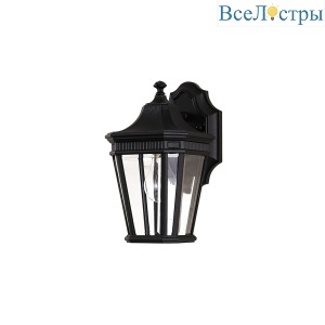 Уличный настенный светильник Feiss Cotswold lane FE-COTSLN2-S-BK