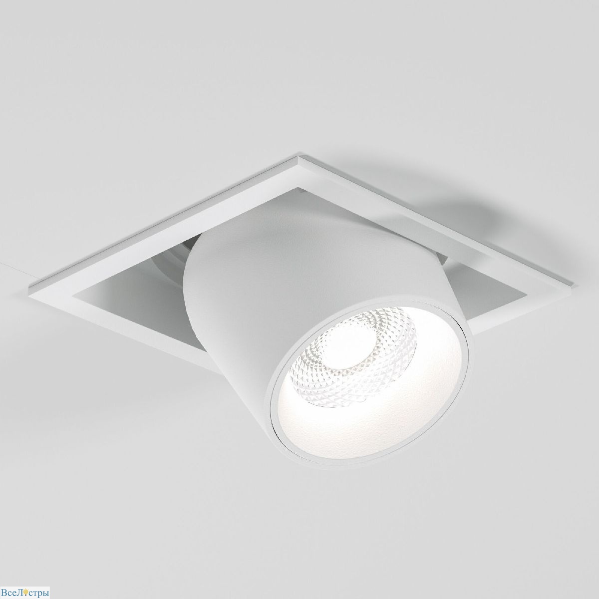 встраиваемый светильник elektrostandard 25087/led 8w 4000k белый 4690389198359 a063993