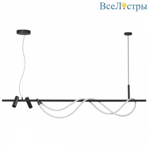 Подвесной светодиодный светильник Odeon Light Corda Hightech 4391/40L