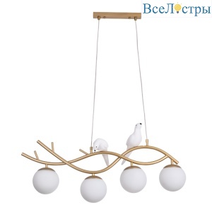 Подвесная люстра Arte Lamp Eltanin A3422SP-4GO