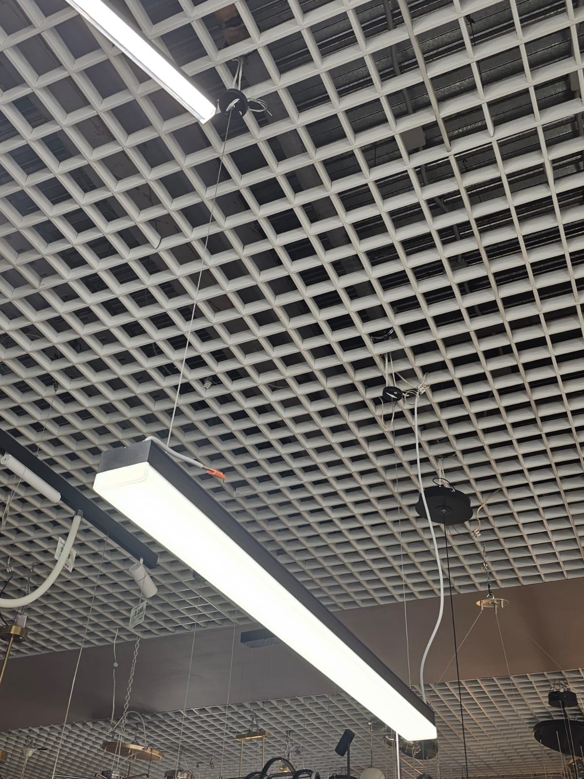 линейный потолочный светильник gauss shop lighting 883625248