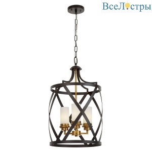 Подвесная люстра Lumina Deco Astila LDP 1242-3 BK+MD