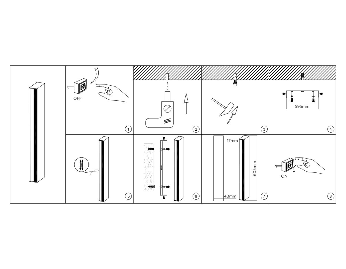 настенный светильник ambrella light comfort fl76137