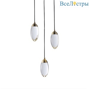 Подвесной светильник Delight Celestial MT8848-3H brass