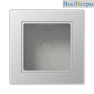Коробка с рамкой для накладного монтажа Jung A5581BFAAL