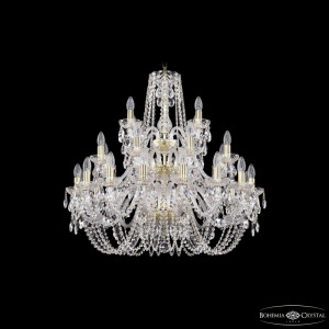 Подвесная люстра Bohemia Ivele Crystal 1402/16+8+4/300/3d G