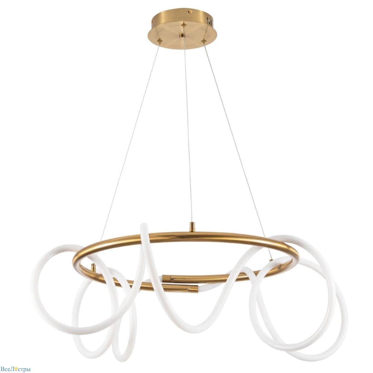 подвесной светодиодный светильник arte lamp klimt a2850lm-75pb