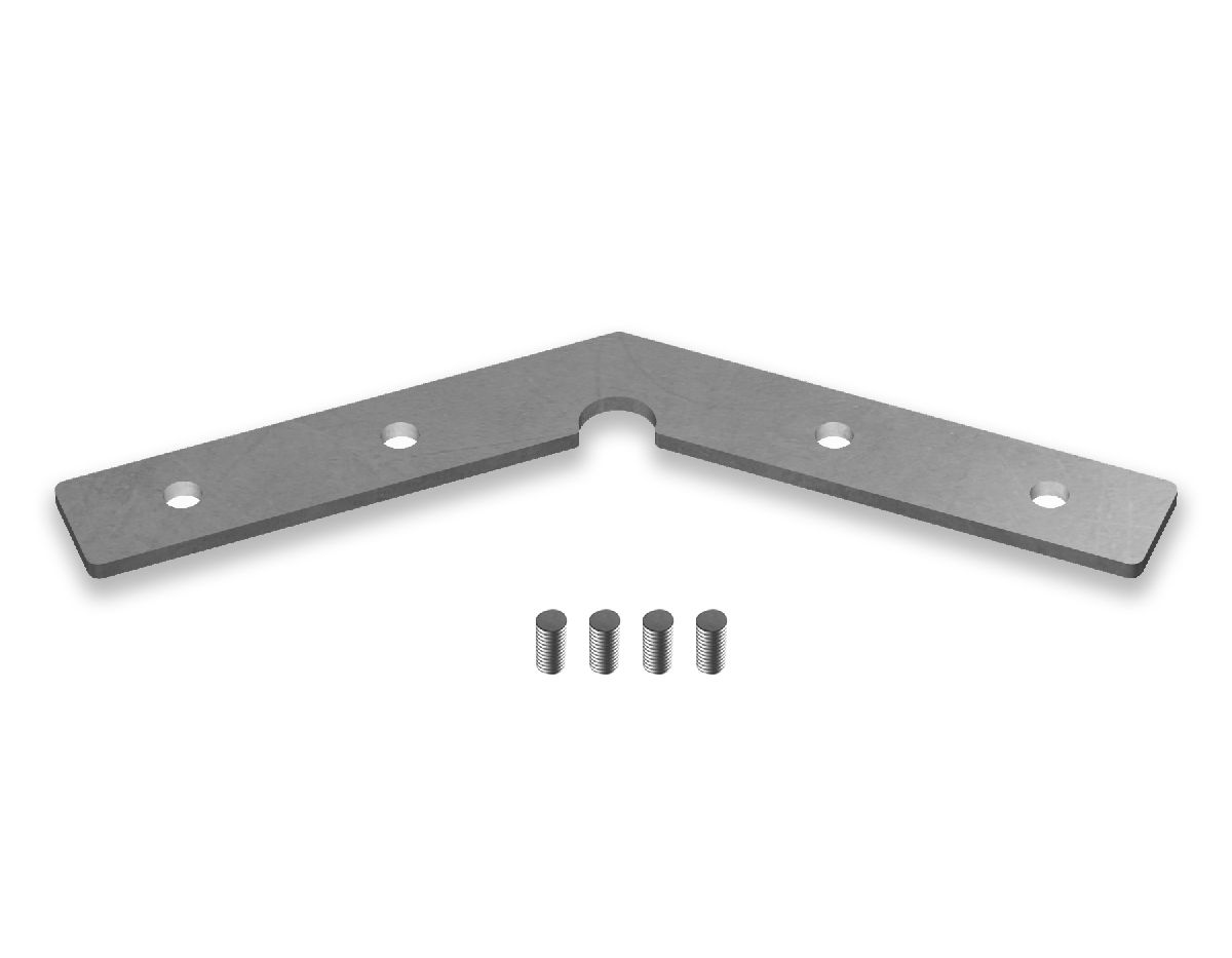 соединитель угловой (5 шт.) ambrella light profile system gp8054