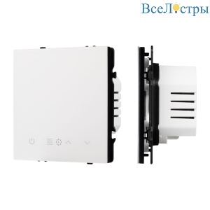 Терморегулятор Arlight SWT-NOBE-MTE-SFPL-WH (электрический тёплый пол) (Белый кварц) 054340