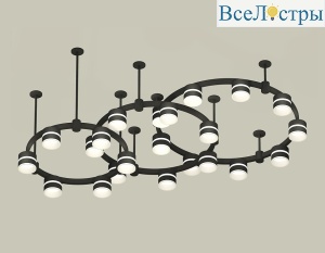 Комплект подвесного светильника Ambrella Light Techno Ring XR92222220 (A9222, A9227, C9233, C9242, C9238, C9232, N8445)
