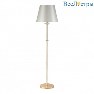 Торшер Crystal Lux Nicolas PT1 Gold/White