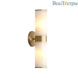 Настенный светильник Delight Collection Wall lamp 6483W/B brass/white