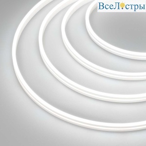 Гибкий неон Arlight 7,2W/m 168Led/m 2835SMD холодный белый 5M Moonlight-Side-A168-4x10mm 24V White6000 040993