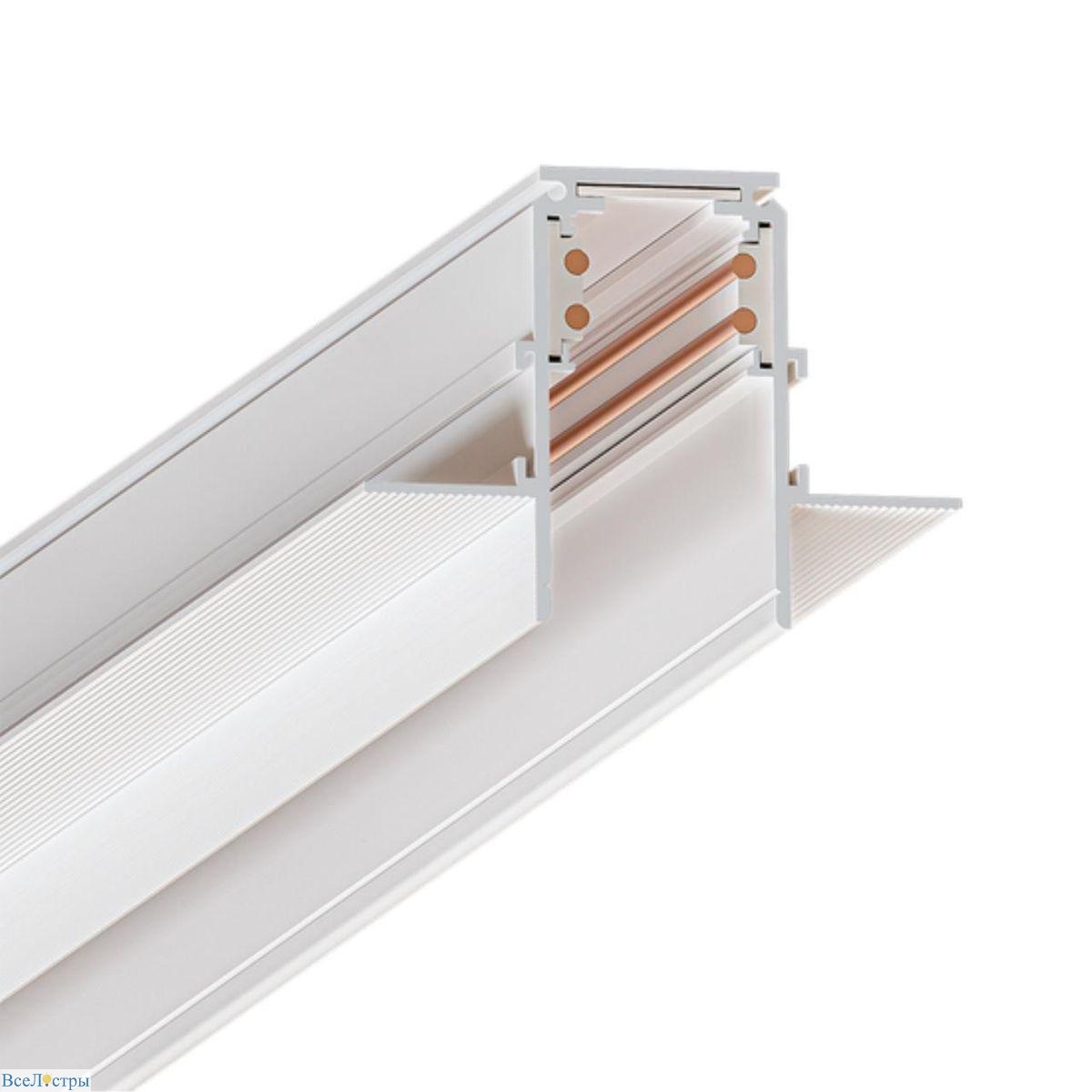 шинопровод магнитный встраиваемый arte lamp linea-accessories a471133