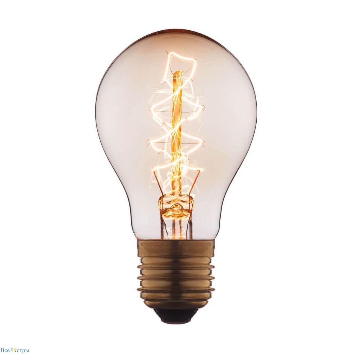 лампа накаливания loft it edison bulb e27 60w прозрачная 1004-c
