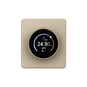 Терморегулятор ROUND Wi-Fi с/у шелк KRANZ KR-78-0728-7