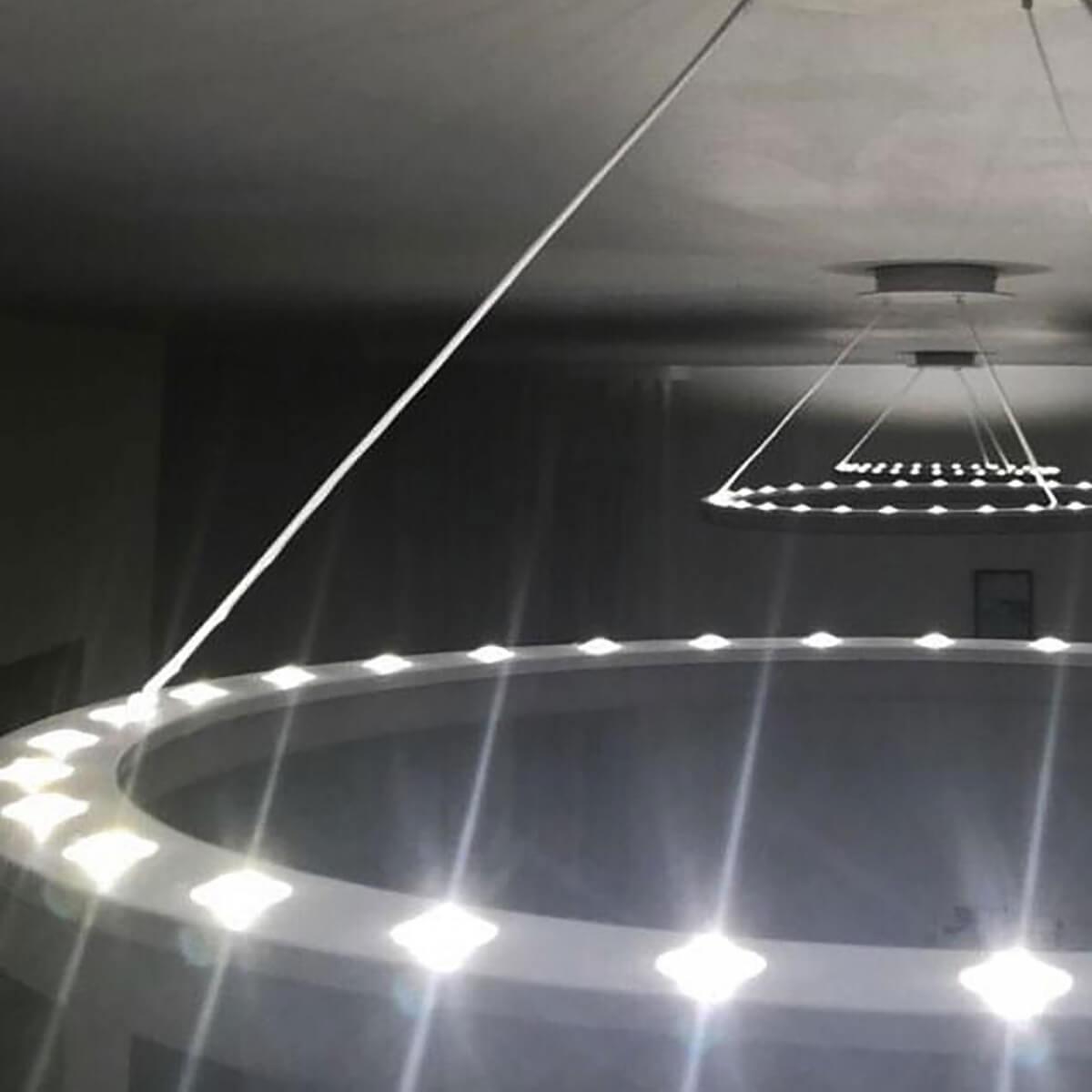 подвесной светодиодный светильник citilux электрон cl710b64s