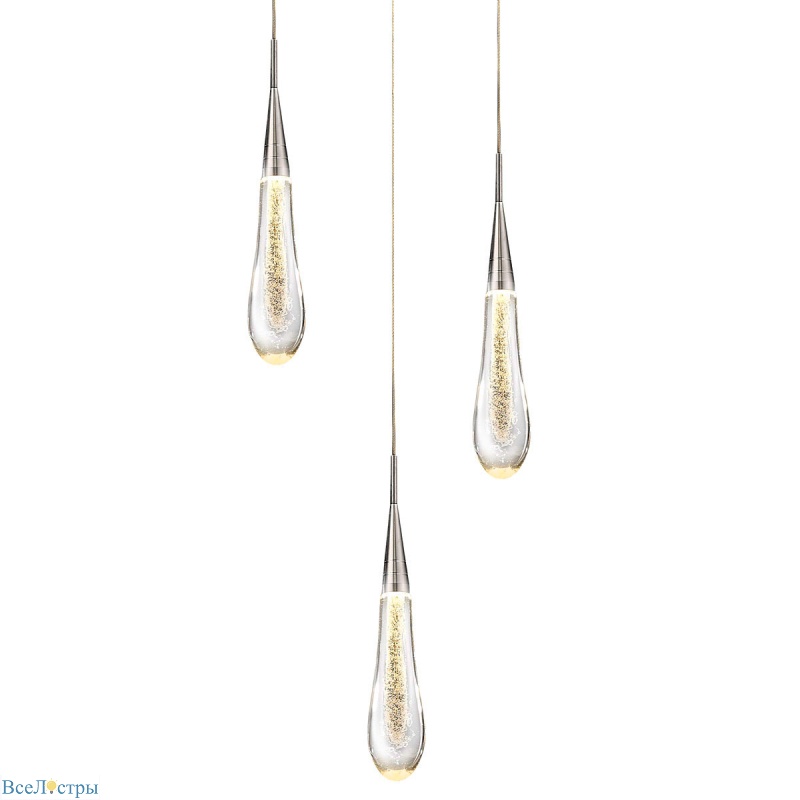 подвесной светильник delight collection pour md-023b-3 chrome