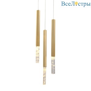 Подвесной светильник Delight Vita MD7747-3A br.brass
