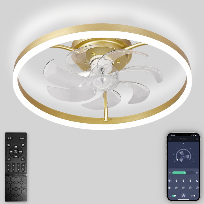люстра-вентилятор natali kovaltseva ledfan led lamps 81491