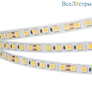 Светодиодная лента Arlight 23W/m 96LedLed/m 5060SMD теплый белый 5M RT-B96-10mm 24V Warm3500 040603