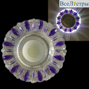 Встраиваемый светильник Reluce 42112-9.0-001PL MR16+LED3W CL/PP+MIX