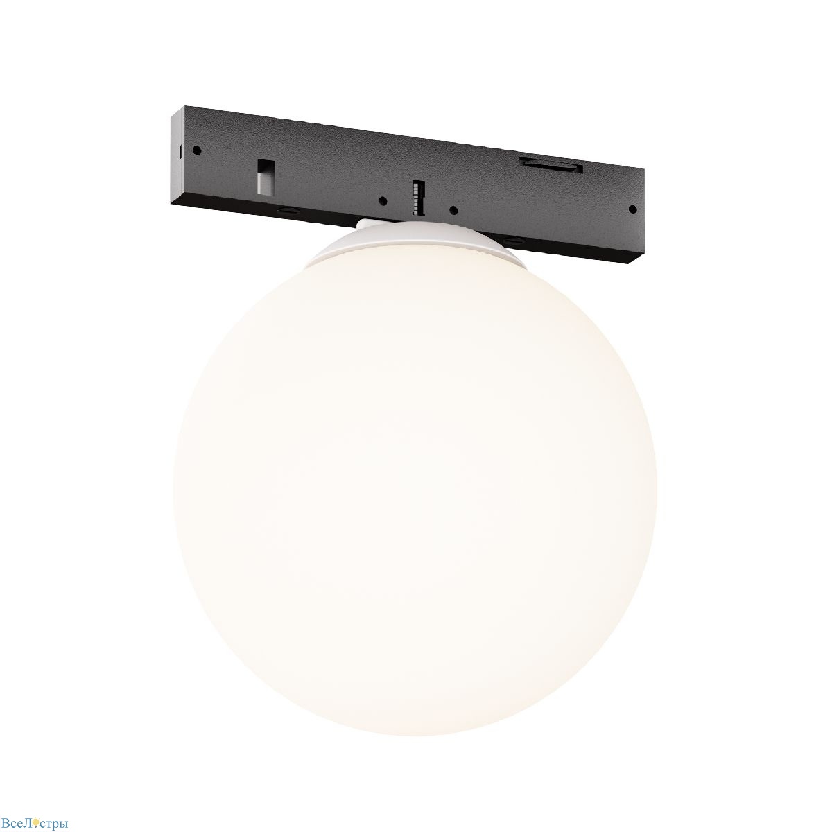 трековый магнитный светильник maytoni luna tr185-1-3w4k-b