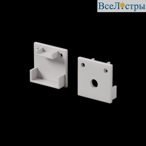 Комплект заглушек для профиля 2020 2шт Maytoni Led Strip ALM-2020B-EC 642077