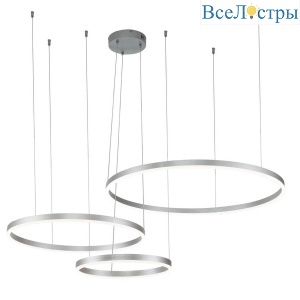 Подвесной светодиодный светильник Indigo Galass 14001/3P Silver V000014L