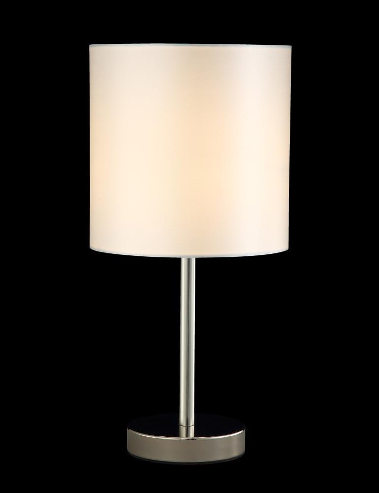 настольная лампа crystal lux sergio lg1 nickel