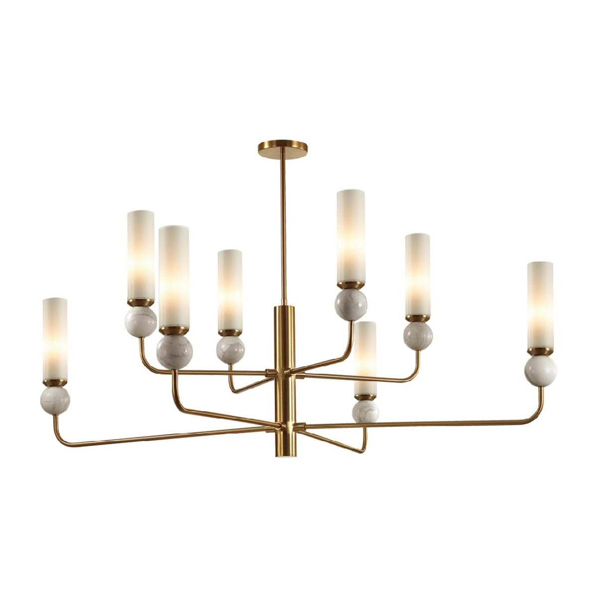 люстра на штанге odeon light lolla 4359/8