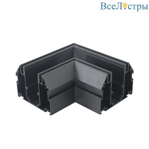 Угол соединительный для встраиваемого магнитного шинопровода Crystal Lux CLT 0.233 01 BL