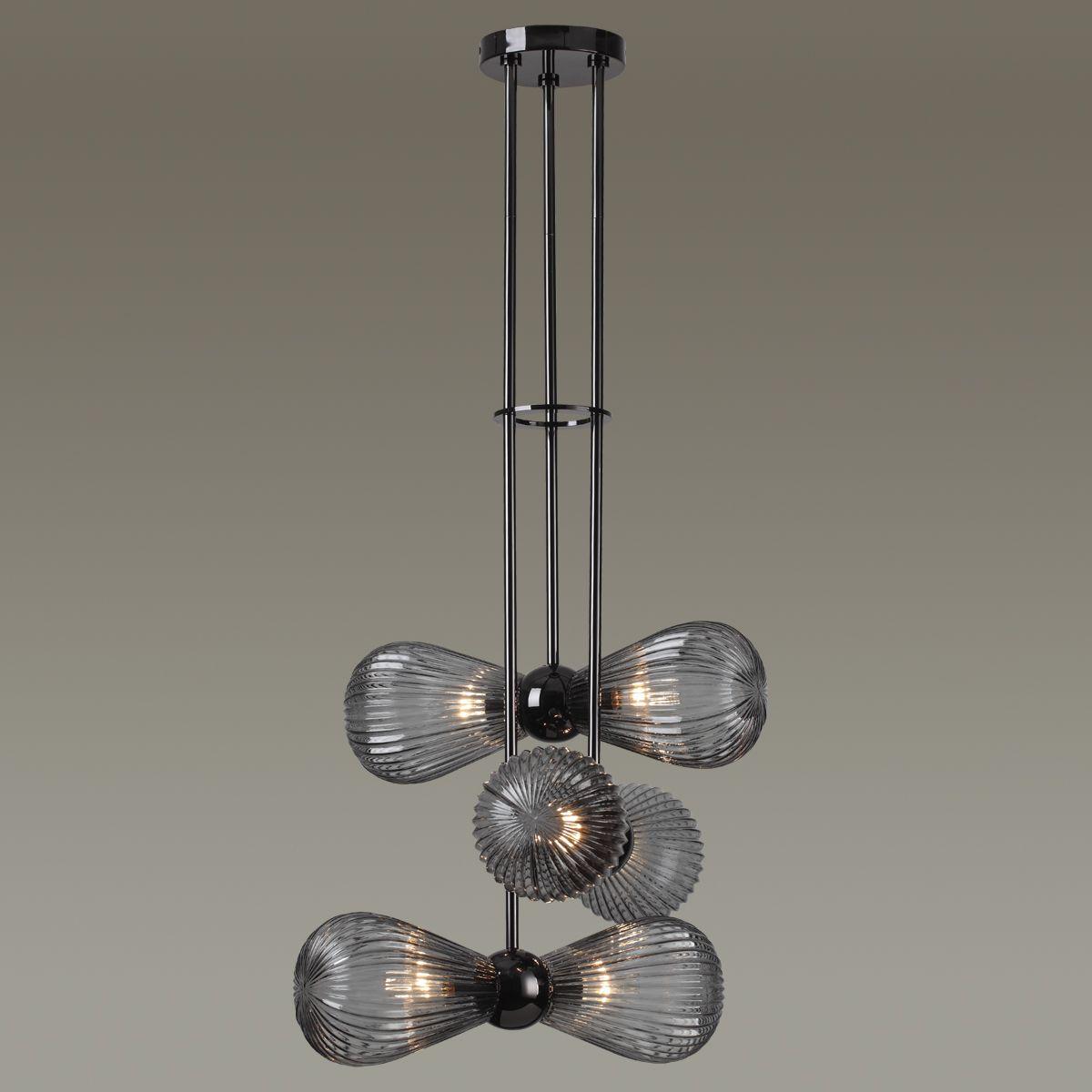 подвесная люстра odeon light exclusive elica 5417/6