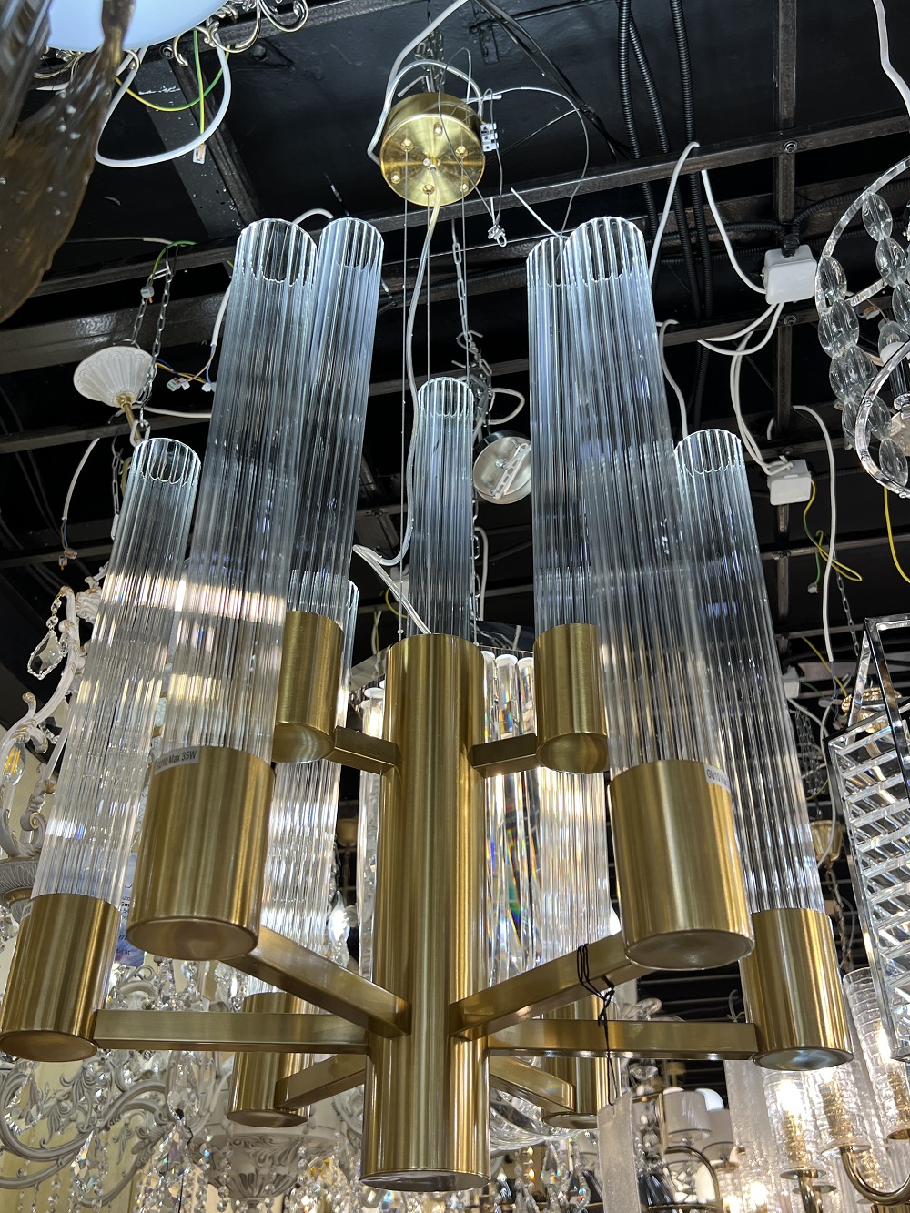 подвесная люстра st luce terni sl1229.303.09