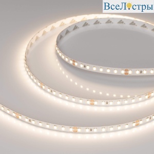 Светодиодная лента Arlight RT-A128-8mm 24V Warm3500 (9.6 W/m, IP20, 2835, 5m) 038757
