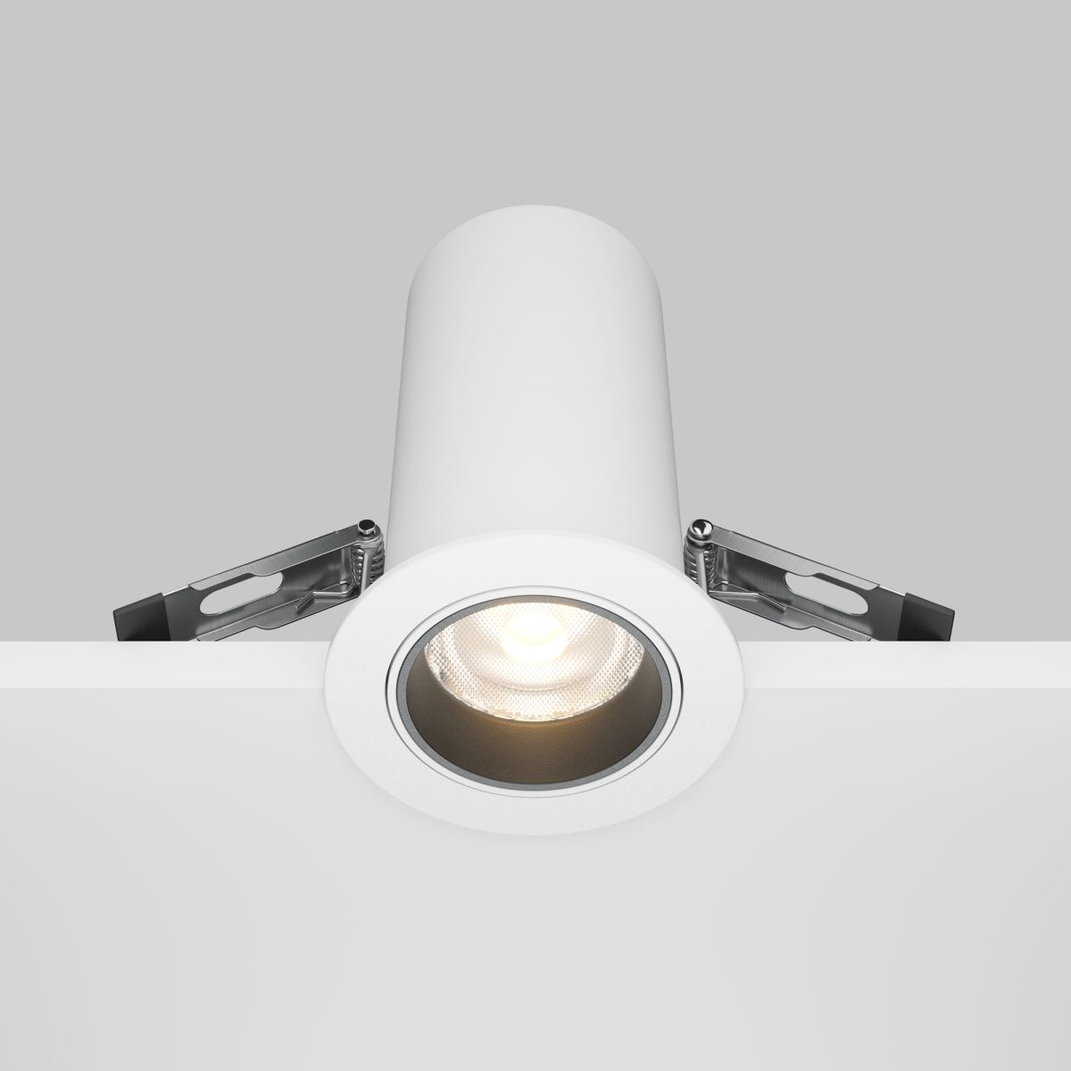 встраиваемый спот maytoni technical focus led dl125-l12-3k-w