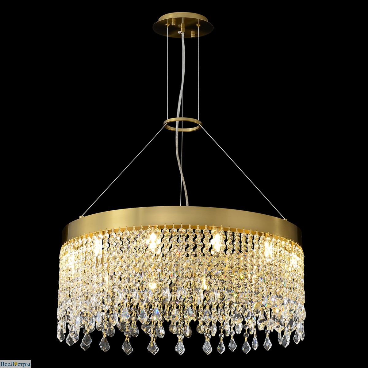 подвесная люстра crystal lux aqua sp12