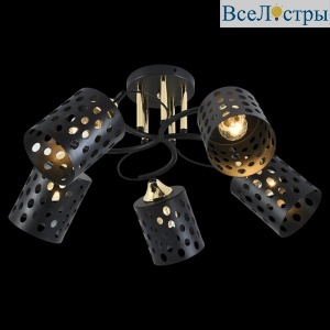 Потолочная люстра Reluce 01385-0.3-05 BK+FGD