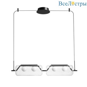 Подвесной светодиодный светильник Arte Lamp Geneva A2341SP-4BK