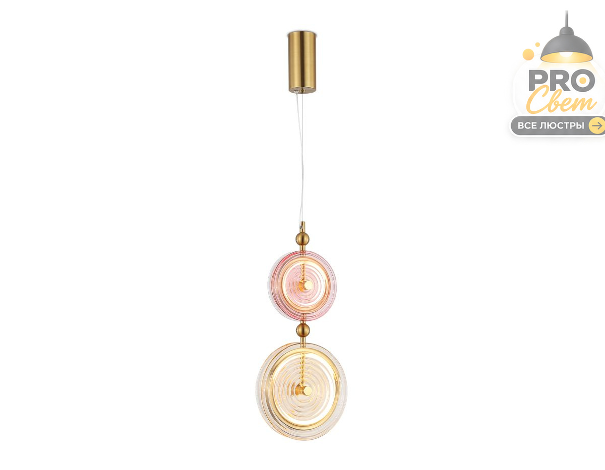 подвесной светильник ambrella light high light crystal lh31129