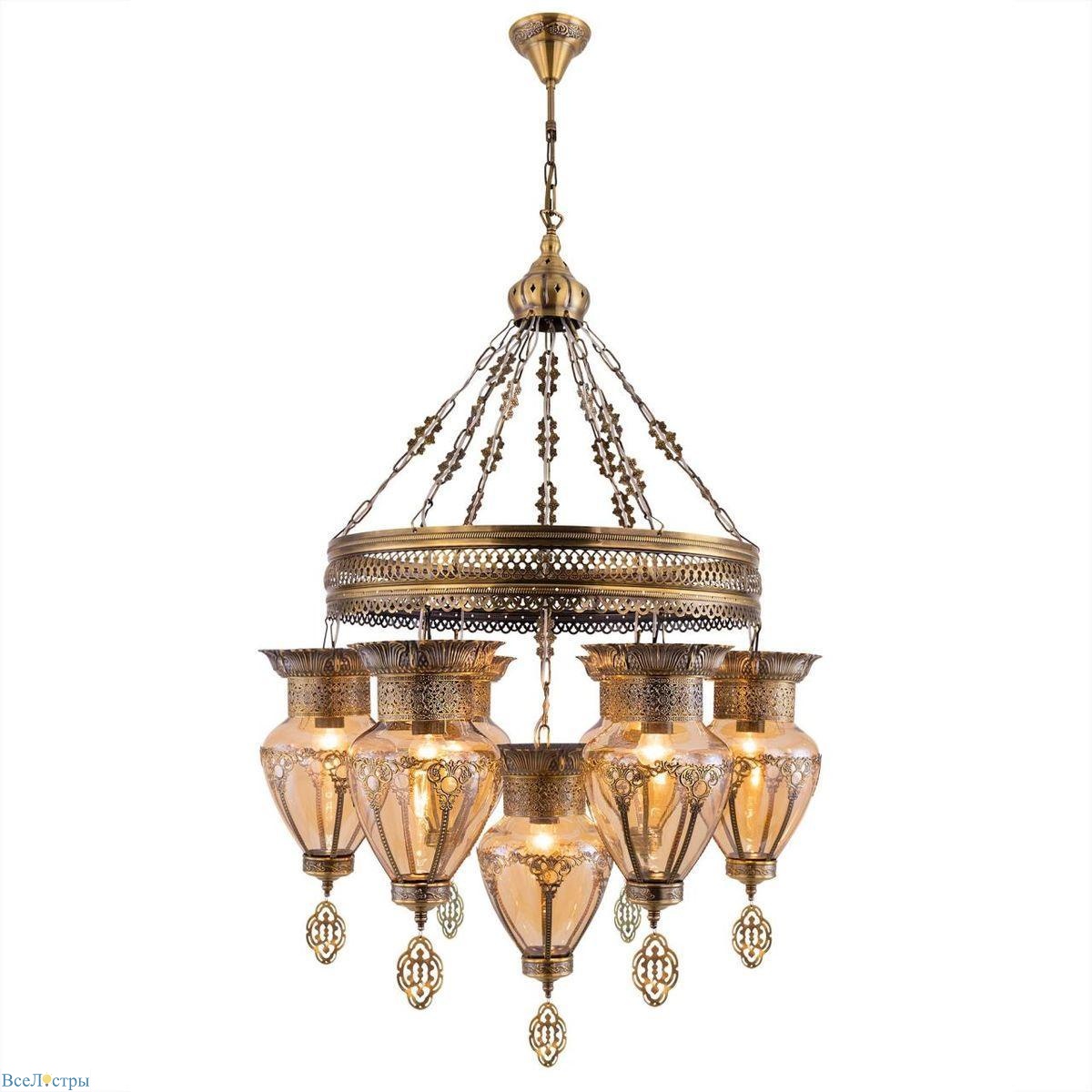 подвесная люстра citilux каир cl419263