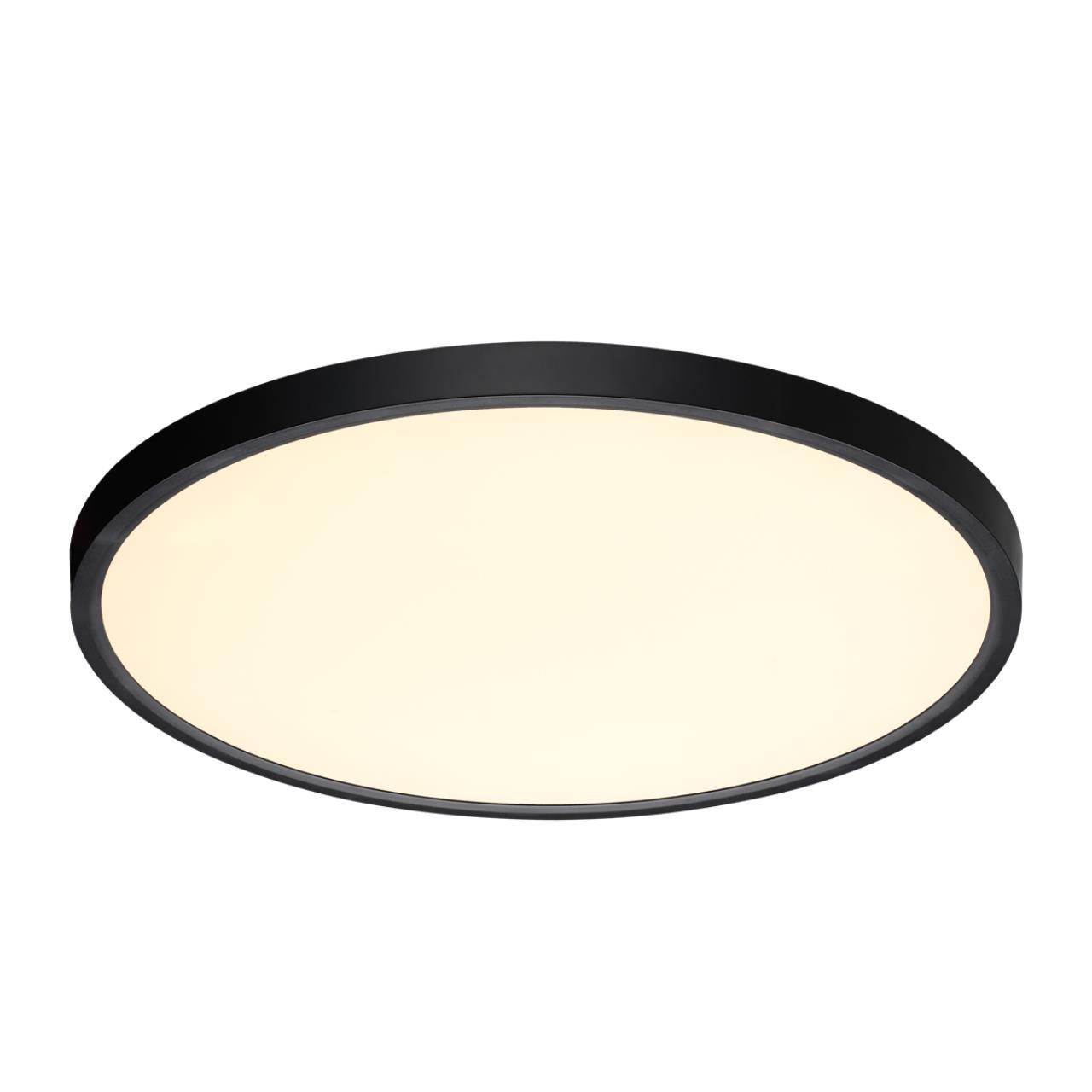 настенно-потолочный светодиодный светильник sonex mitra alfa black 7660/40l
