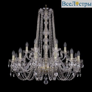 Подвесная люстра Bohemia Ivele 1402/12+6/300/h-90 G